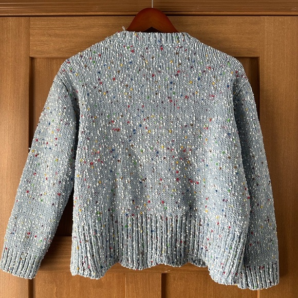 Francesca's Jun & Ivy Speckled Sweater - Picture 5 of 9